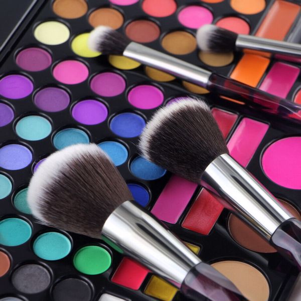 10‑Piece Crystal‑Handle Professional Powder & Foundation Brush Set – Vegan, Durable & Ideal for Flawless Finish